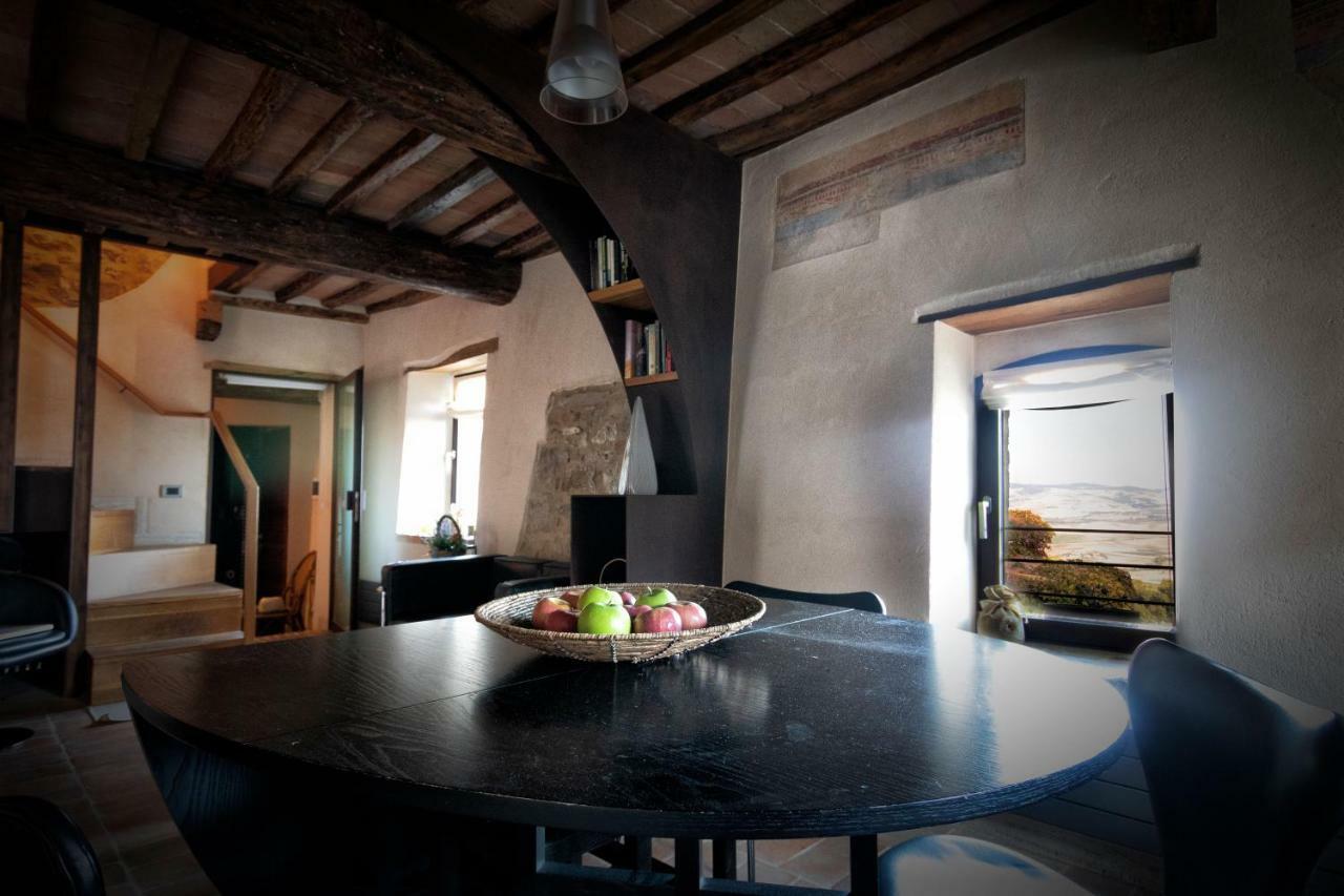 Apartmán Larocchettina Castiglione dʼOrcia Exteriér fotografie